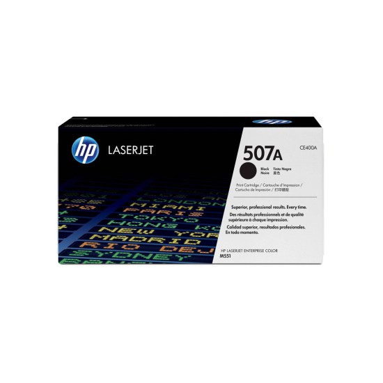 HP 507A Black Original LaserJet Toner Cartridge CE400A price in Paksitan