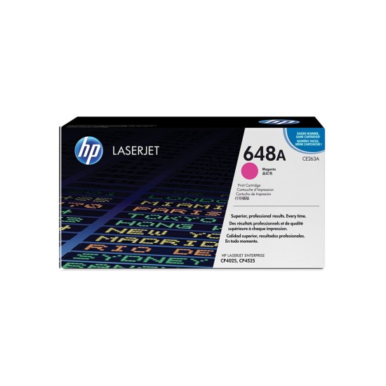 HP 648A Magenta Original LaserJet Toner Cartridge CE263A price in Paksitan