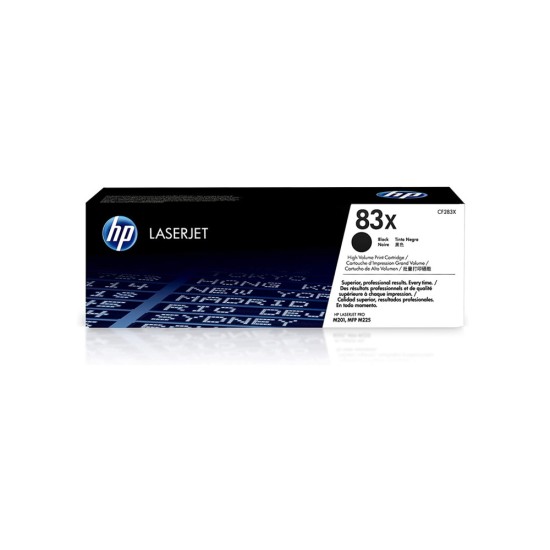 HP 83X High Yield Black Original LaserJet Toner Cartridge CF283X price in Paksitan