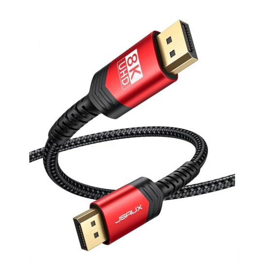 Jsaux CV0001 8k 60Hz Displayport 1.4 Cable price in Paksitan Jsaux CV0001 8k 60Hz Displayport 1.4 Cable price in Paksitan
