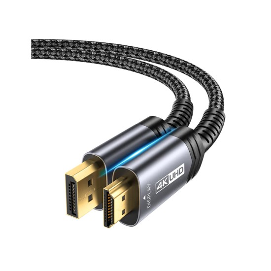 Jsaux CV0047 4K Displayport To HDMI Cable price in Paksitan Jsaux CV0047 4K Displayport To HDMI Cable price in Paksitan