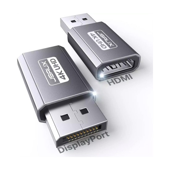 Jsaux DV0004 4K DisplayPort to HDMI Adapter price in Paksitan Jsaux DV0004 4K DisplayPort to HDMI Adapter price in Paksitan