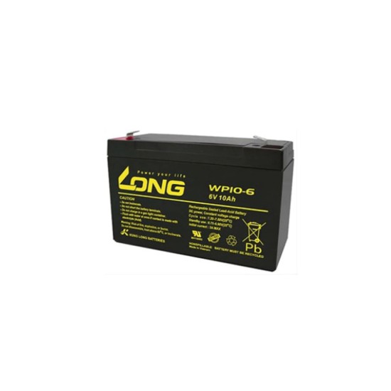 Long 6V 10Ah Dry Maintenance Battery (WP10-6) price in Paksitan