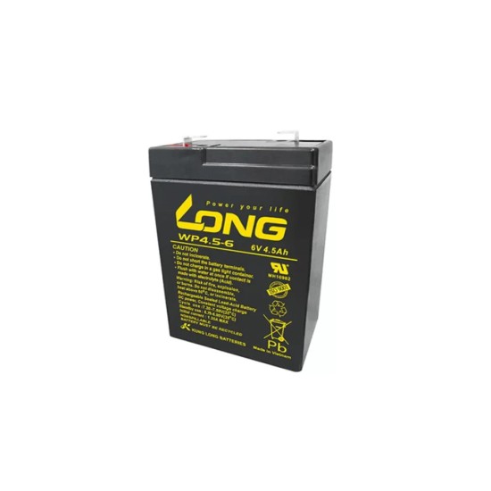 LONG 6V 4.5Ah Dry Maintenance Battery (WP4.5-6) price in Paksitan