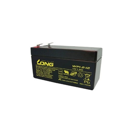 Long Lead-acid battery 12V 1.2AH price in Paksitan