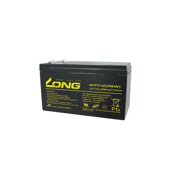Long 12V 7AH Dry Maintenance Battery (WPS7-12[28W]) price in Paksitan