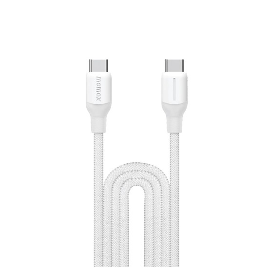 Momax 1-Link Flow USB-C to USB-C Braided Cable 100W 3m White price in Paksitan Momax 1-Link Flow USB-C to USB-C Braided Cable 100W 3m White price in Paksitan