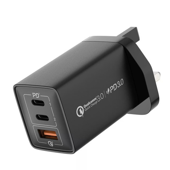 Momax OnePlug 3-Port GaN Charger 67W Momax OnePlug 3-Port GaN Charger 67W