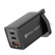 Momax OnePlug 3-Port GaN Charger 67W Momax OnePlug 3-Port GaN Charger 67W