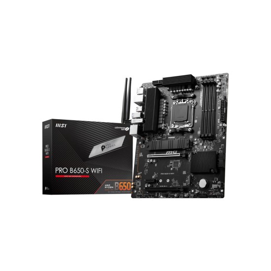 MSI Pro B650M-B Wifi DDR5 AMD AM5 micro ATX Motherboard price in Paksitan MSI Pro B650M-B Wifi DDR5 AMD AM5 micro ATX Motherboard price in Paksitan