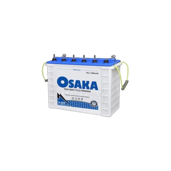 Osaka TA-3000 9PL Deep Cycle Lead Acid Tall Tubular Battery price in Paksitan
