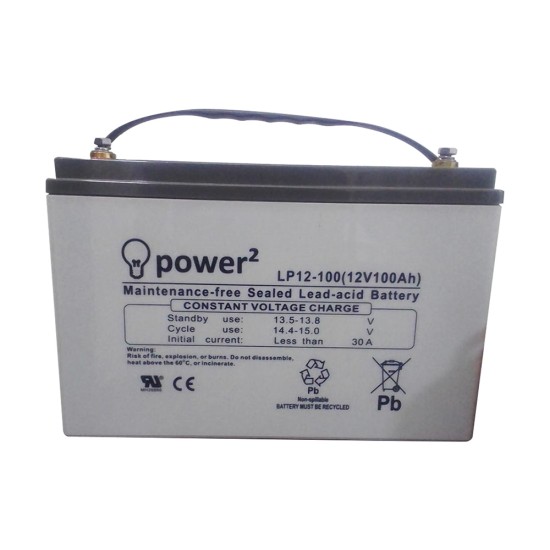 Power2 100Ah Dry Battery Power2 100Ah Dry Battery