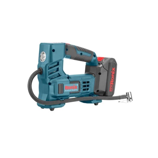 Ronix 8605 20V Cordless Mini compressor 10.35Bar price in Paksitan Ronix 8605 20V Cordless Mini compressor 10.35Bar price in Paksitan