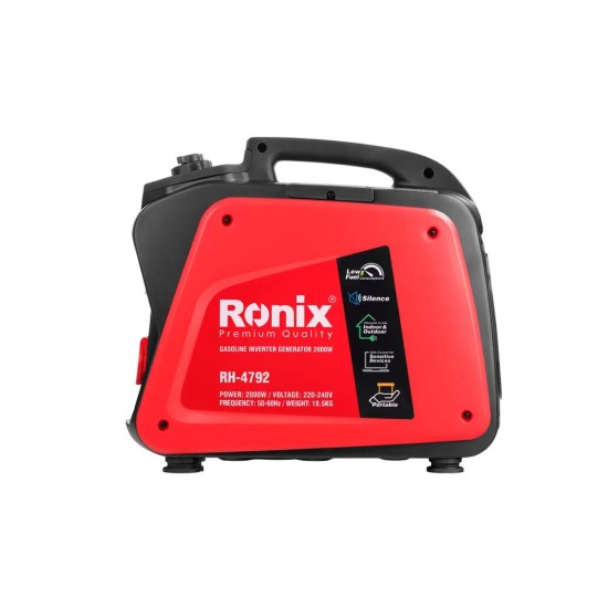 Ronix RH-4792 Gasoline Inverter Generator 2Kw-4.1L Ronix RH-4792 Gasoline Inverter Generator 2Kw-4.1L