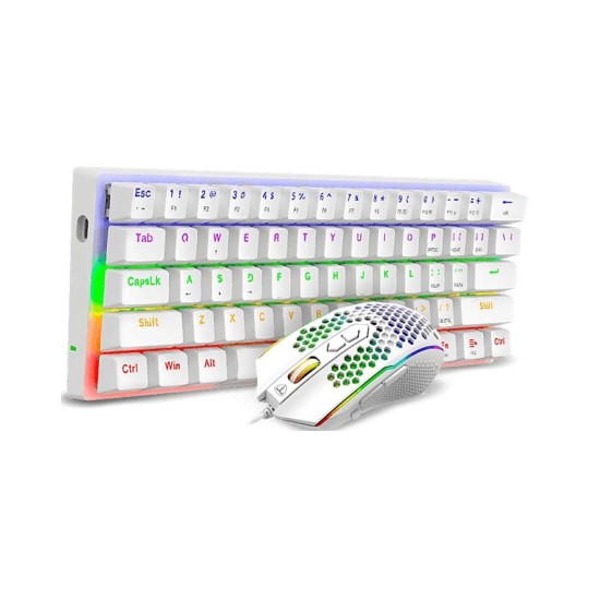 T-Dagger T-TGS008 W Gaming Mechanical Keyboard and Mouse Combo price in Paksitan