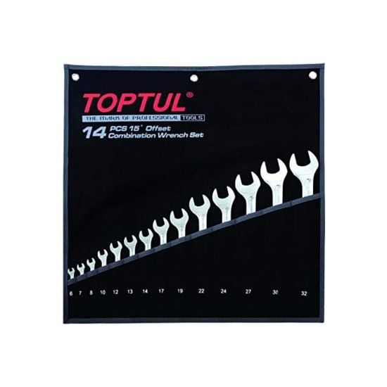 Toptul GPAX1403 14Pcs Combination Wrench Set 6 to 32mm price in Paksitan