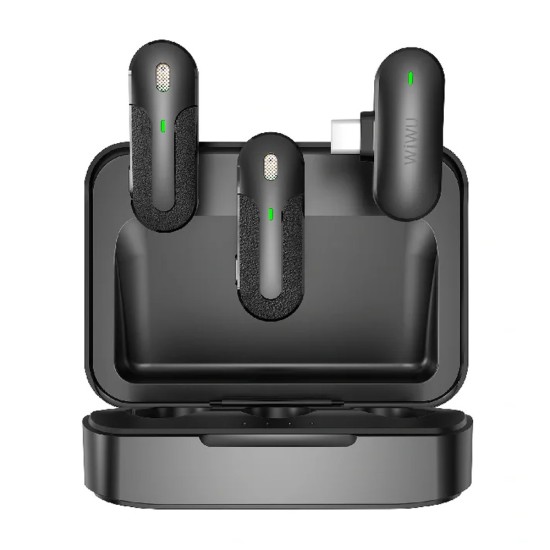 WIWU WI-WM002 DUO WIRELESS MINI MICROPHONE WIWU WI-WM002 DUO WIRELESS MINI MICROPHONE