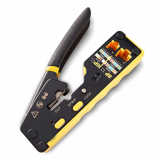 YTH 6088 PASS THROUGH RJ45 CRIMPING PLIER YTH 6088 PASS THROUGH RJ45 CRIMPING PLIER