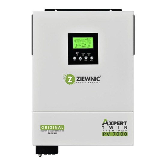 Ziewnic Axpert Twin Premium Plus 6.2kW PV7000 Hybrid Solar Inverter price in Paksitan Ziewnic Axpert Twin Premium Plus 6.2kW PV7000 Hybrid Solar Inverter price in Paksitan
