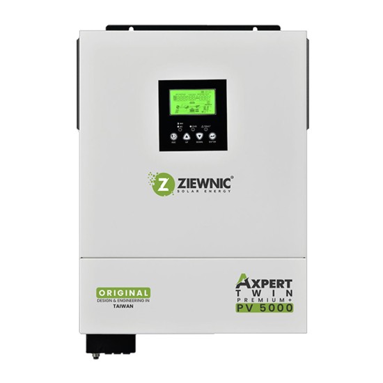 Ziewnic Axpert Twin Premium Plus 4.2kW PV5000 Hybrid Solar Inverter price in Paksitan Ziewnic Axpert Twin Premium Plus 4.2kW PV5000 Hybrid Solar Inverter price in Paksitan