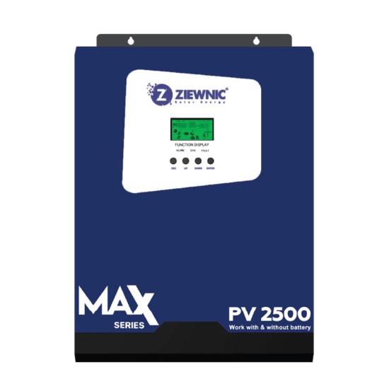 Ziewnic MAX 1.7KVA 2500VA Hybrid Solar Inverter price in Paksitan Ziewnic MAX 1.7KVA 2500VA Hybrid Solar Inverter price in Paksitan