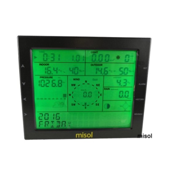 MISOL WS-2310CA Professional Weather Station price in Paksitan
