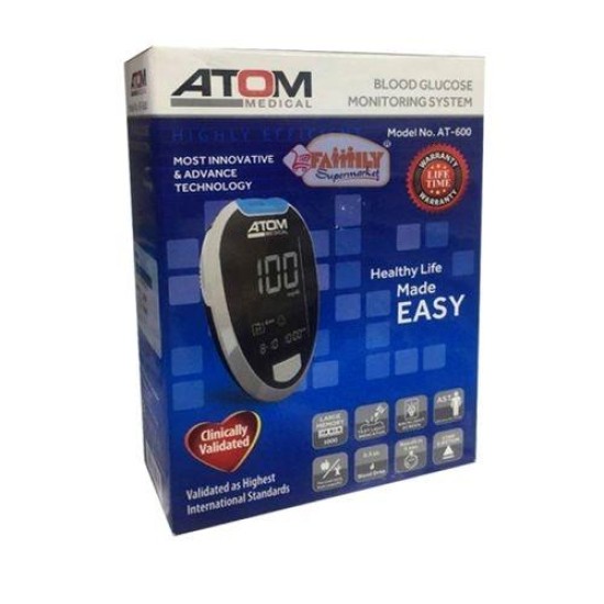 ATOM AT-600 Blood Glucose Monitoring System price in Paksitan
