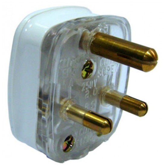 Allied EP5 5 Amp 3 Pin Round Plug  Price in Pakistan