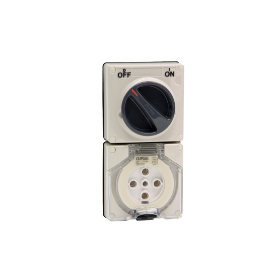 Clipsal S56C532, GY Combination Switched Socket price in Paksitan