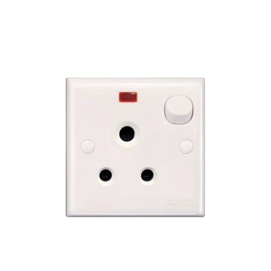 E-Series E15/5N 5 Amp Switch Socket With Neon price in Paksitan