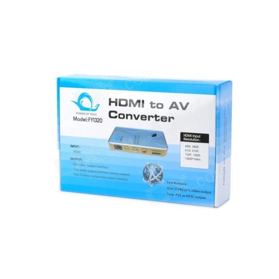 FY1320 1080P HDMI to AV Video Audio Converter price in Paksitan