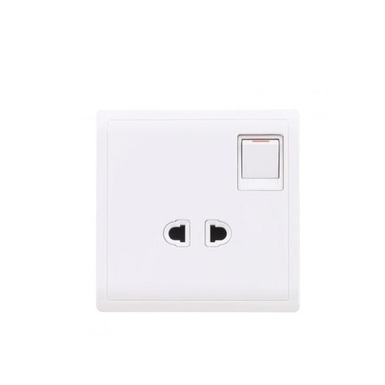 Pieno E8215US 10A Round Pin Switched Socket price in Paksitan