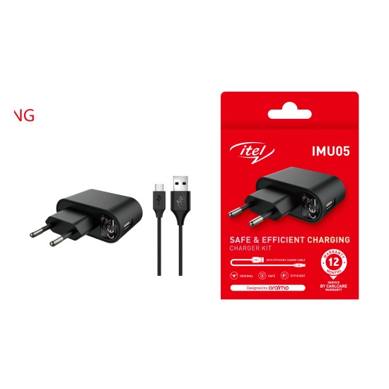 ITEL IMU-05 Original Charger with Micro USB Cable price in Paksitan