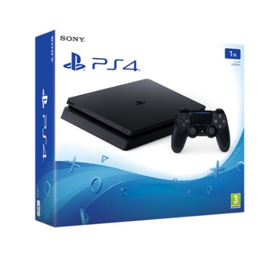 Sony PlayStation 4 Slim 1TB Gaming Console – Black price in Paksitan