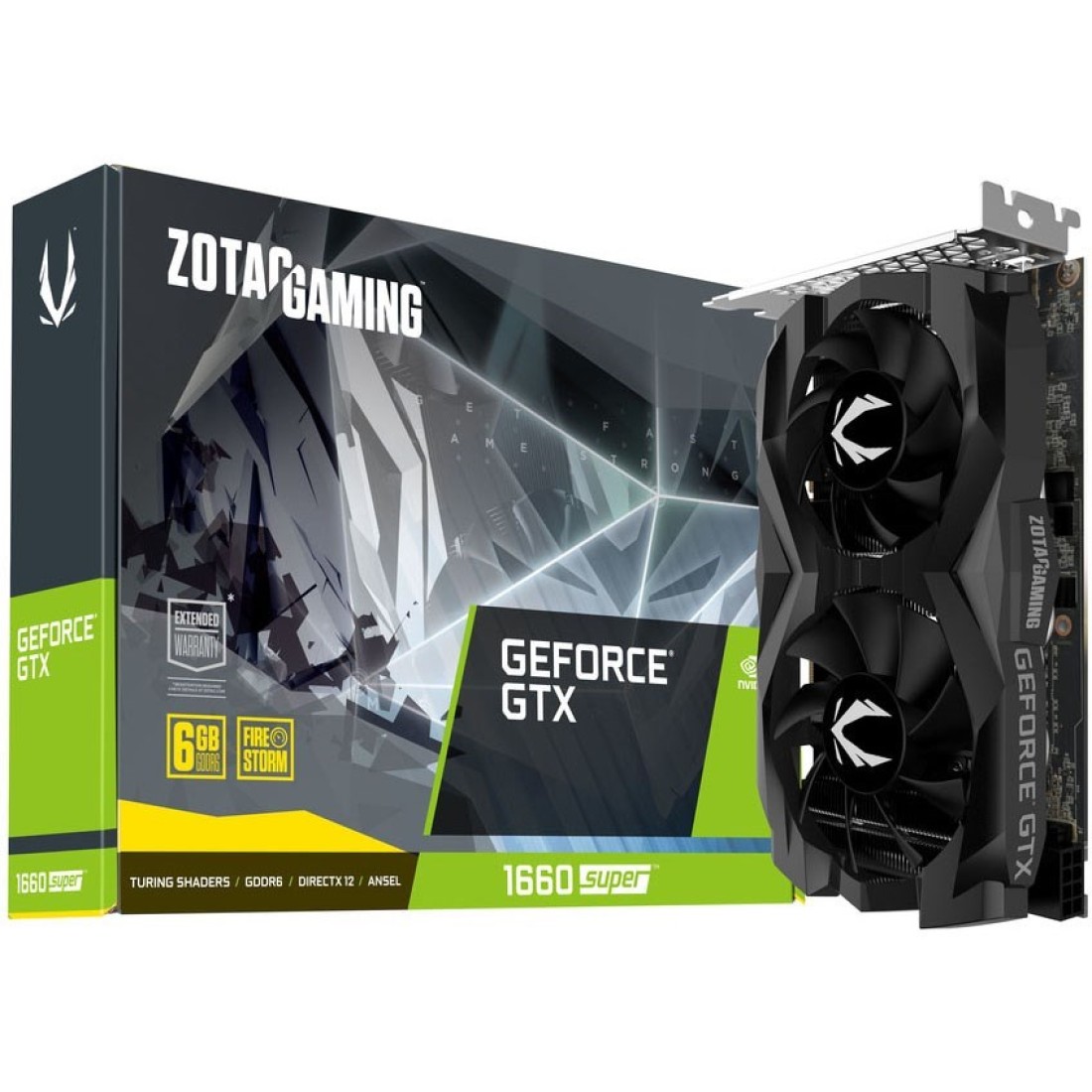 Zotac Gaming Geforce Gtx 1660 Super Twin Fan Zt T16620f