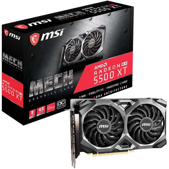 MSI AMD Radeon RX 5500 XT Video Gaming Graphic Card price in Paksitan