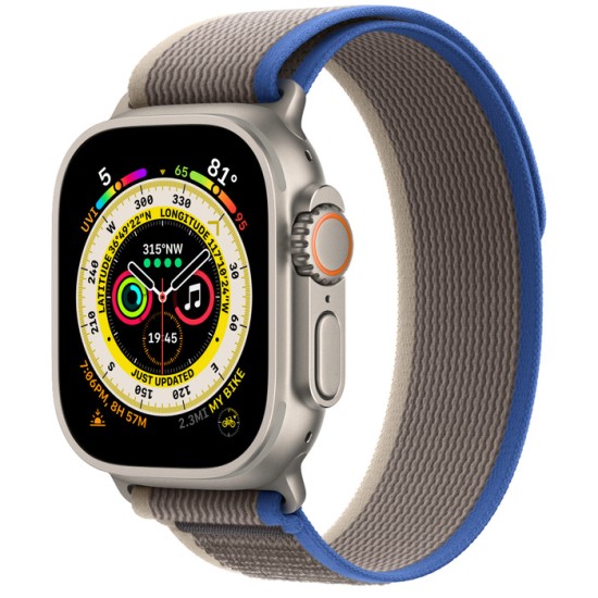Apple I Watch Ultra 49mm Blue Gray Trail Loop price in Paksitan