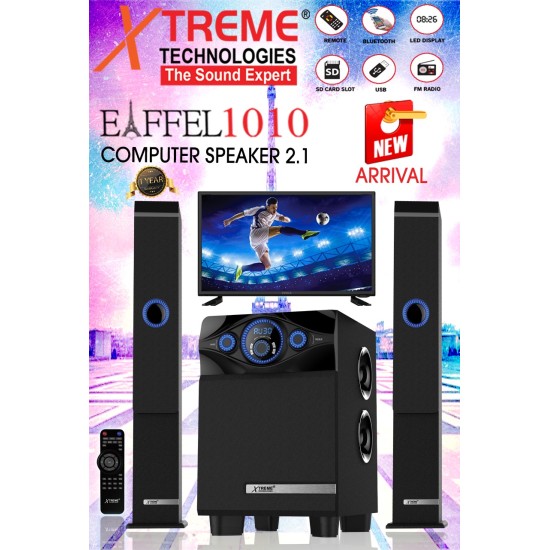 Extreme Eaffel 10 2.1 Bluetooth Speakers price in Paksitan