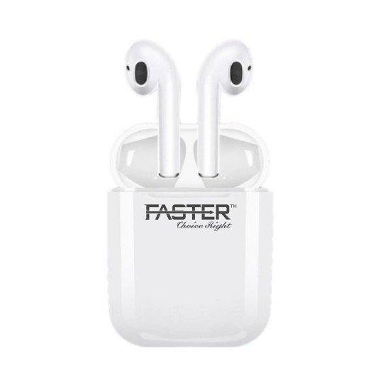Faster FTW-12 Stereo Bass Sound TWS Wireless Earbuds price in Paksitan