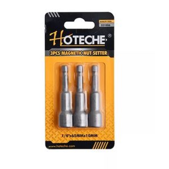 Hoteche 251005 3Pcs Magnetic Nut Setter price in Paksitan