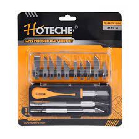 Hoteche 311216 16Pcs Precision Craft Knife Kit price in Paksitan
