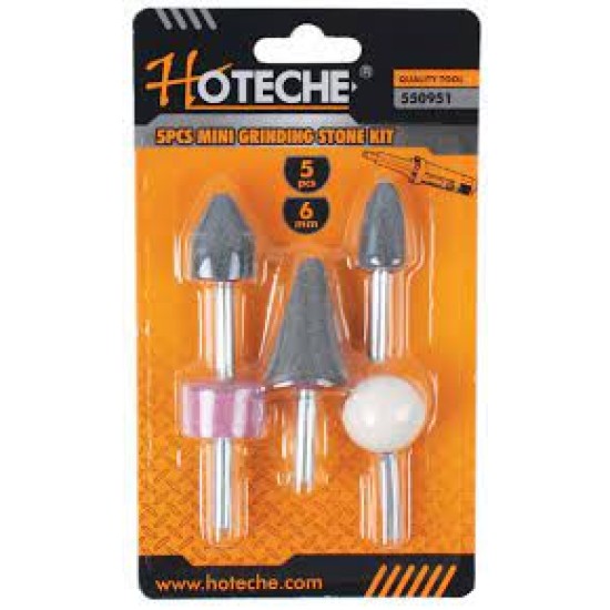 Hoteche 550961 5pcs Mini Grinding Stone Kit price in Paksitan