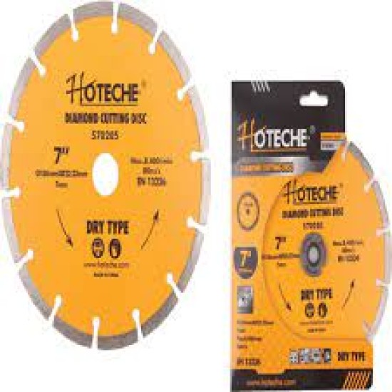 Hoteche 570301 105x20x7mm Diamond Cutting Disc (TURBO - TYPE) price in Paksitan
