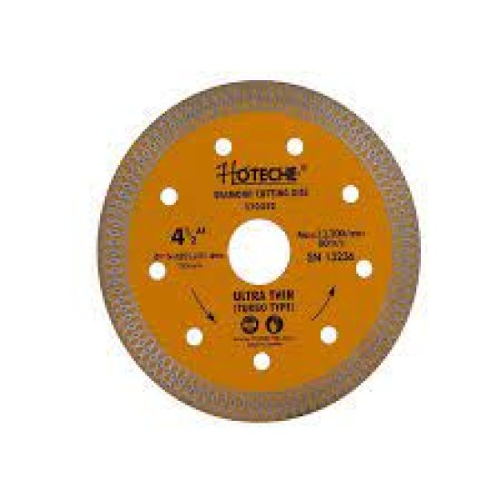 Hoteche 570352 115*22.23*1.4*10Mm Diamond Cutting Disc Ultra Thin price in Paksitan
