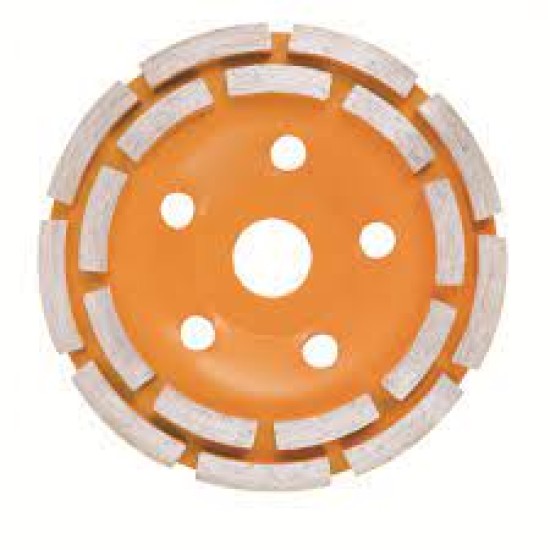 Hoteche 570512 115*22.23*8*5Mm*18T Diamond Grinding Wheel (DOUBLE ROW) price in Paksitan