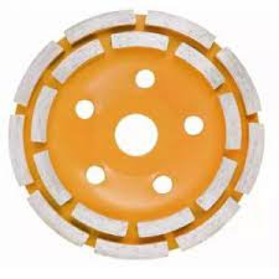 Hoteche 570513 125*22.23*8*5Mm*18T Diamond Grinding Wheel (DOUBLE ROW) price in Paksitan