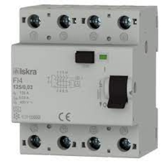 Iskra F-I4 Residual Four Pole (RCCBs) Current Circuit Breaker price in Paksitan