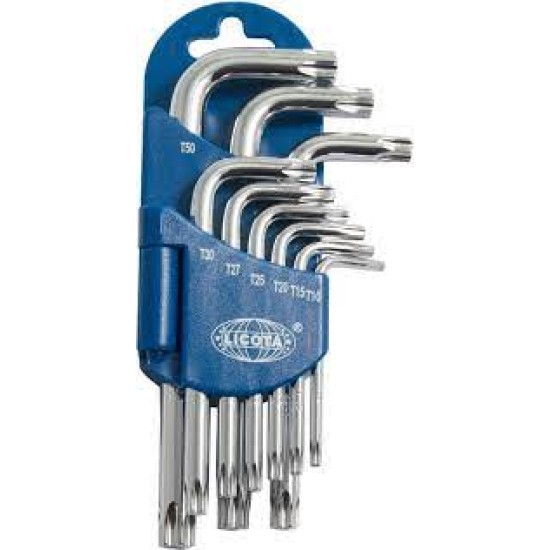 LICOTA 2TF10091DPM Short Torx Tamper Proof Key Wrench Set price in Paksitan