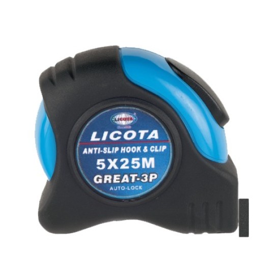 LICOTA AMT-210025YA 10M X 25MM Magnetic Anti Slip Measuring Tape price in Paksitan