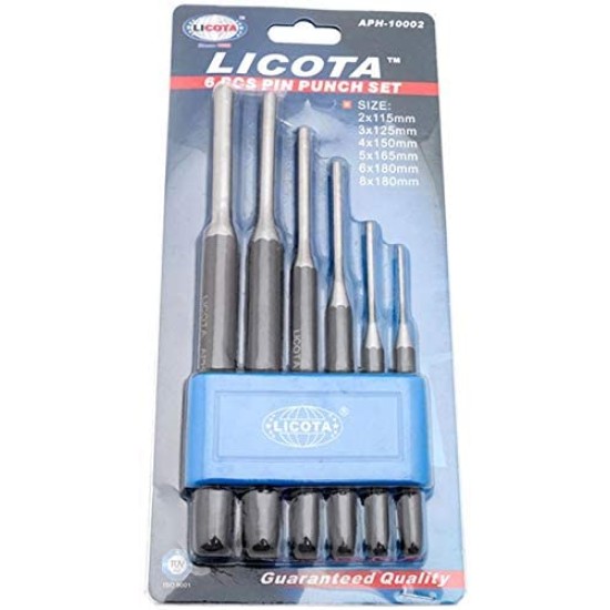 LICOTA APH-10002 6 Pcs Pin Punch Set 2-8MM price in Paksitan